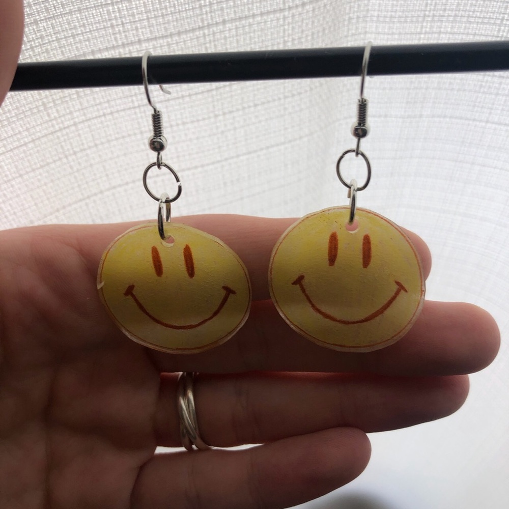 Handmade earrings! :)